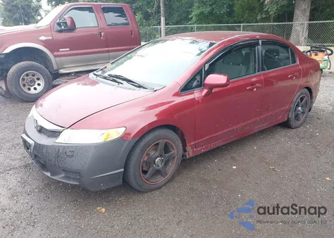 2010 Honda Civic Lx из США, поврежденный, VIN 2HGFA1F55AH576326